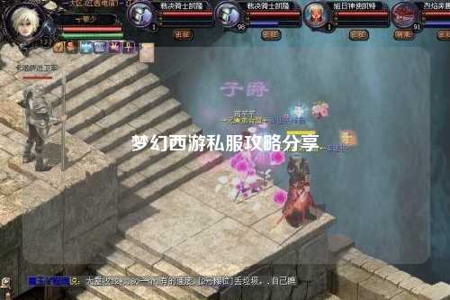 夢幻西游私服攻略分享