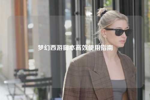 夢(mèng)幻西游腳本高效使用指南