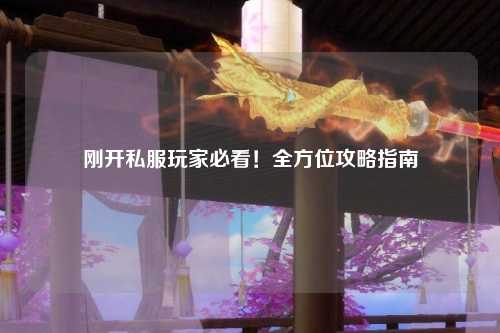 剛開(kāi)私服玩家必看！全方位攻略指南