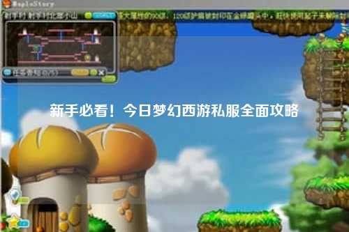 新手必看！今日夢幻西游私服全面攻略