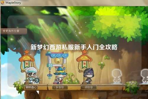 新夢幻西游私服新手入門全攻略