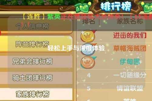 輕松上手與深度體驗(yàn)