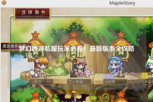 夢幻西游私服玩家必看！最新版本全攻略