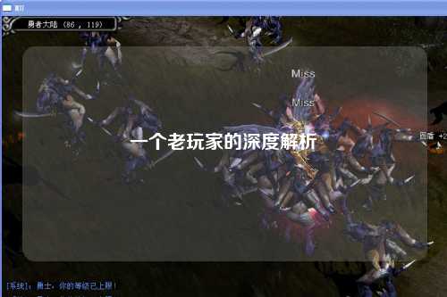一個老玩家的深度解析