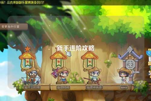 新手進(jìn)階攻略