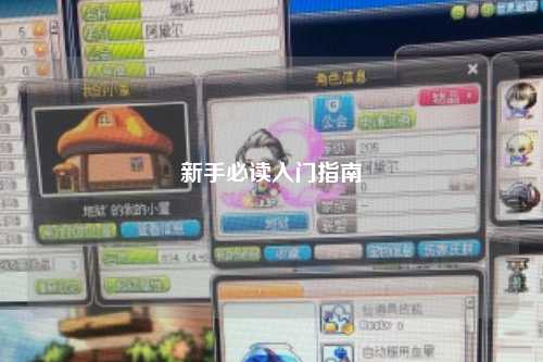 新手必讀入門指南