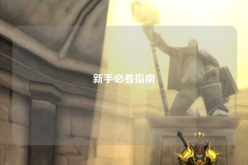 新手必看指南