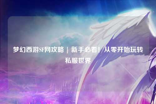 夢(mèng)幻西游SF網(wǎng)攻略 | 新手必看！從零開始玩轉(zhuǎn)私服世界
