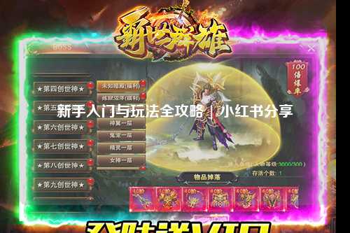 新手入門(mén)與玩法全攻略 | 小紅書(shū)分享