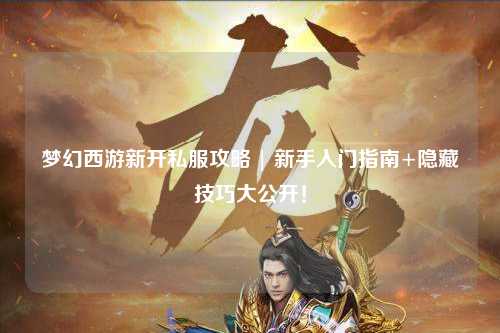 夢(mèng)幻西游新開私服攻略 | 新手入門指南+隱藏技巧大公開！
